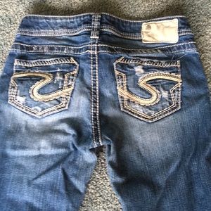 Silver jeans